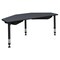 Regency I-Promise Desks, 24 D X 23-34 H, 60 W X Wood, Metal, Grey IP2SD2BX6024GY - alternate 2